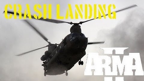 How To Crash Land A Helicopter (Auto Rotation) - Arma 2 - ACE/ACRE