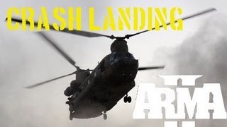 How To Crash Land A Helicopter (Auto Rotation) - Arma 2 - ACE/ACRE