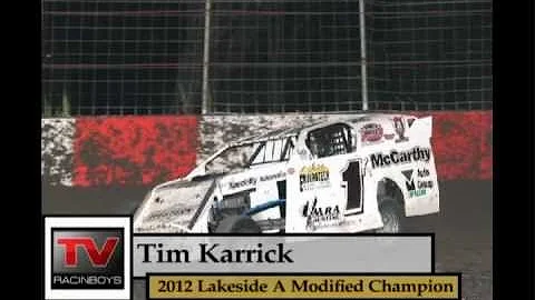 RacinBoys Tim Karrick on Track Talk Feb 9