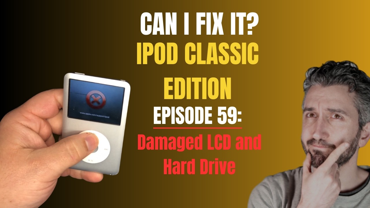Can I Fix It? Ipod Classic Repair Episode 59: LCD and Hard Drive