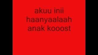 lirik lagu anak kost