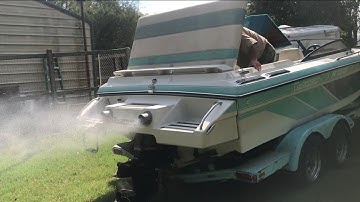 1988 Concord LS-7 first start in years / 454 c.i. Mercrusier Bravo One