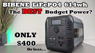 The BEST BUDGET Power Station?! - BIBENE (FFpower) LiFePO4 614wh - Full Review and Testing!