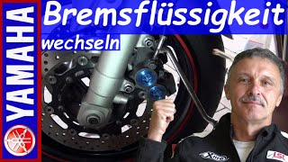 YAMAHA - Bremsflüssigkeit wechseln vorn und hinten