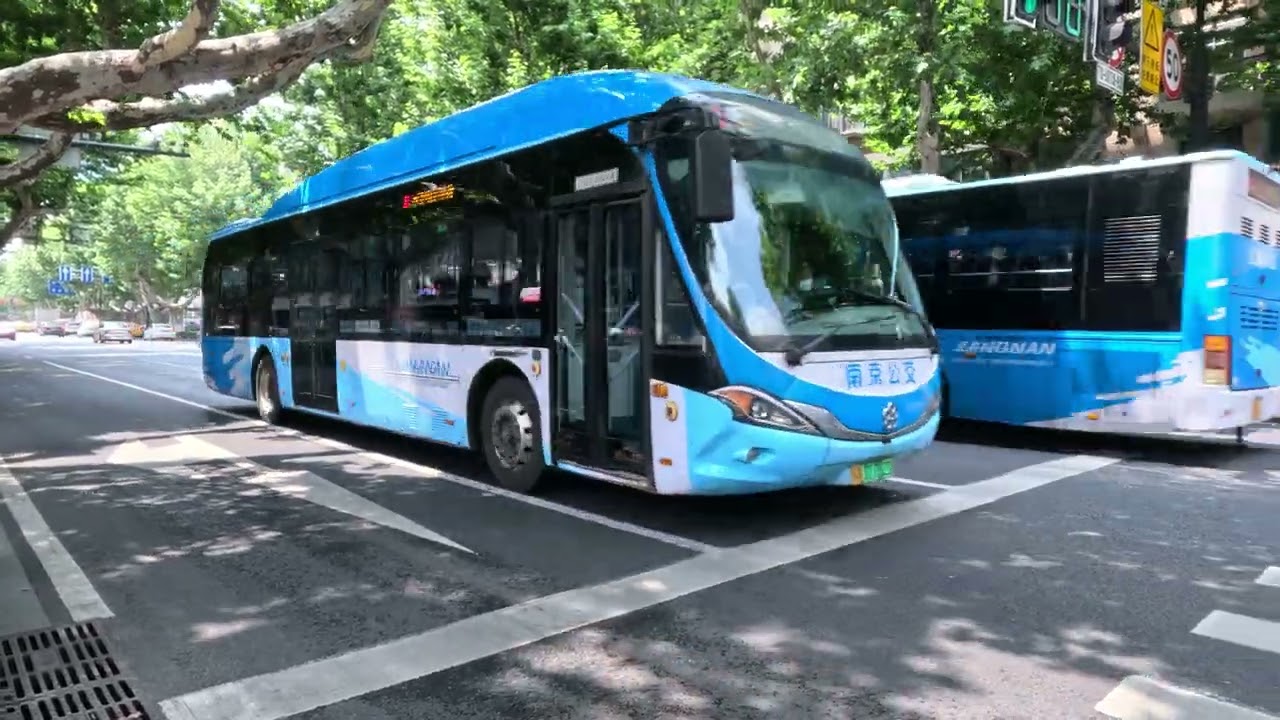 [4K HDR] Nanjing Live - Street View in Zhujiang Road, Nanjing