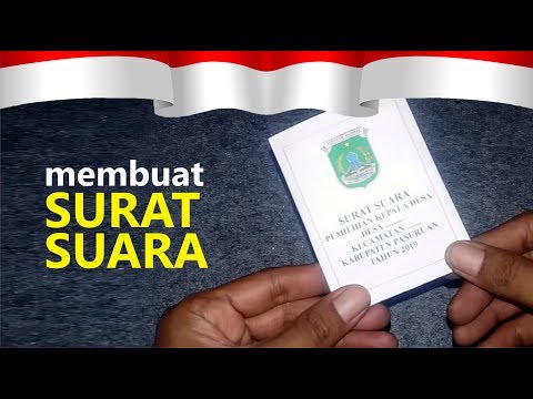 Video: Untuk Apa Kartu Suara?