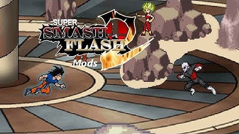 SSF2 Mods: Goku Ultra Instinct vs Jiren