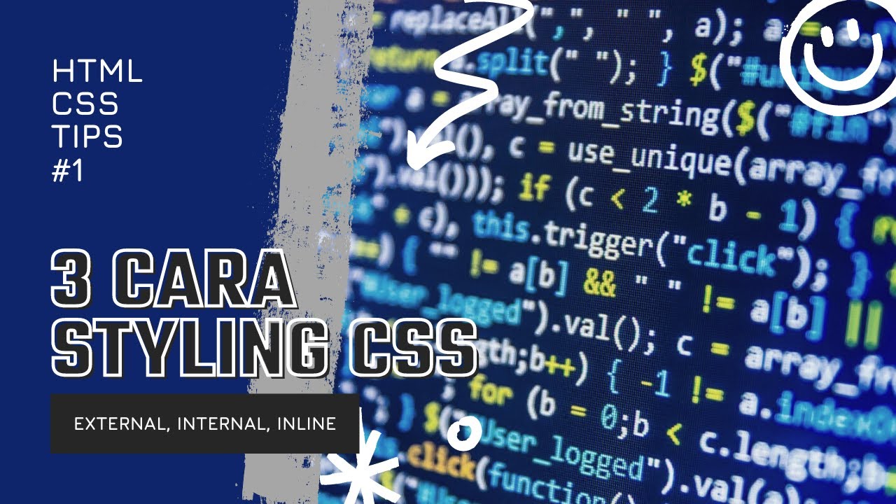 3 cara menambahkan Style CSS ke dokumen HTML kalian! - YouTube