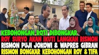 Uproar..!! RISMON PRAISES GIBRAN & EXPOSES ROY TIFA'S LIES 😱 ROY SURYO WILL VISIT JOKOWI'S HOUSE 😂