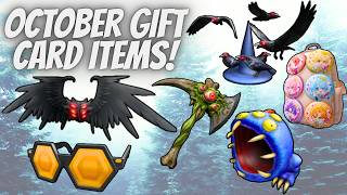 Roblox October 2026 Gift Card Items!