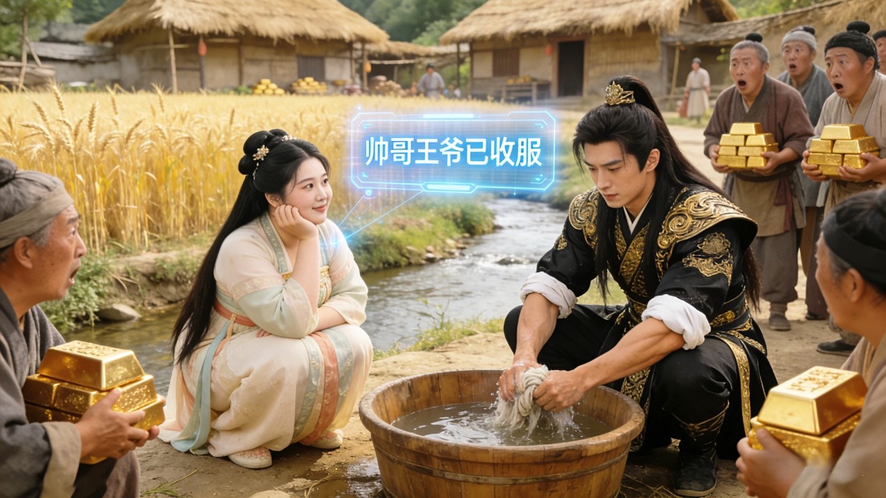 穿越成古代300斤胖妞，險些被渣男害死！ 結果她直接覺醒亂世經營系統，收留難民就狂領獎勵，連帥氣王爺都主動跑來給她洗衣做飯！！ #短劇 #逆襲 #反轉 #穿越 #系統