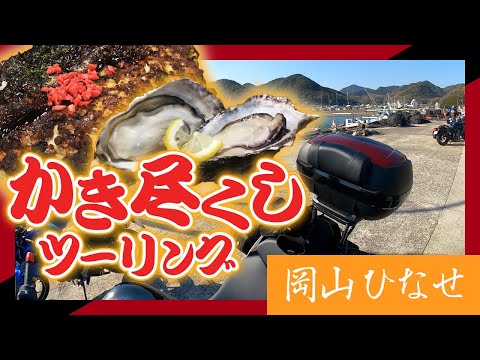 【今が旬の牡蠣を食べたい】岡山の日生（ひなせ）までカキオコやスガキを食べにグルメツーリング【Ninja1000SX】