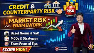 CAIIB BFM English | Credit & Counterparty Risk + Market Risk Framework | Exam Focused Concepts
