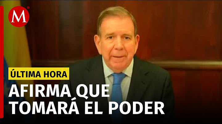 Edmundo González da mensaje tras investidura de Nicolás Maduro en Venezuela