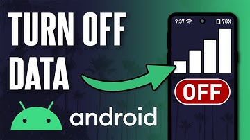 How to Turn OFF Mobile/Cellular Data on Android Phone (Updated)