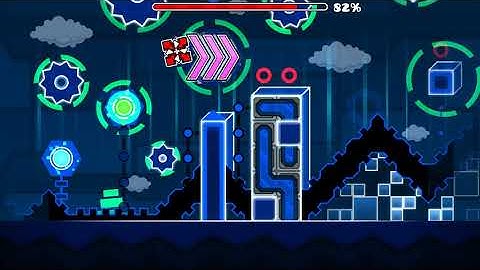 Geometry Dash Hard Demon | Elemelons 2 ALL 3 COINS (TheRealSalad)