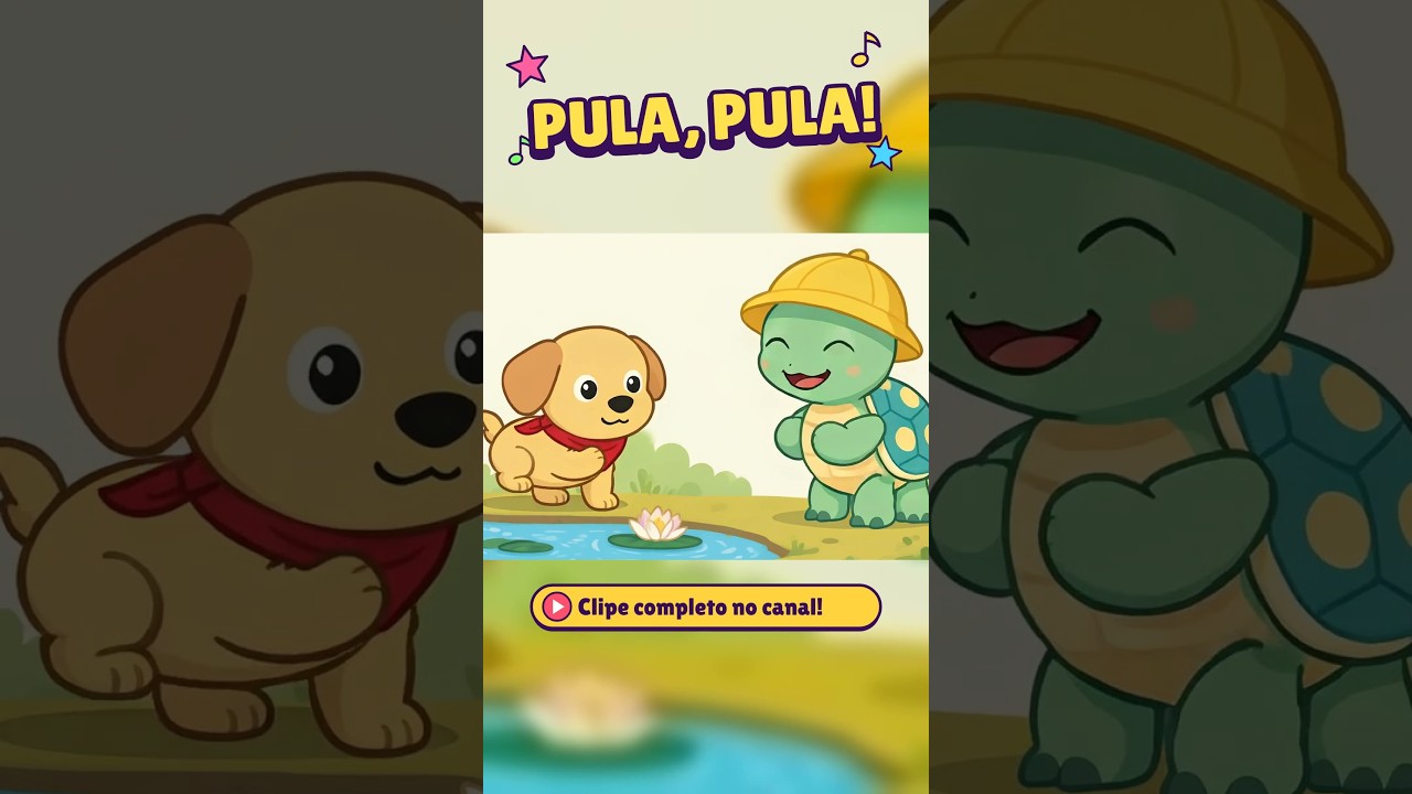 Olha o sapo na lagoa! Pula e Dança com os Bichinhos #Shorts