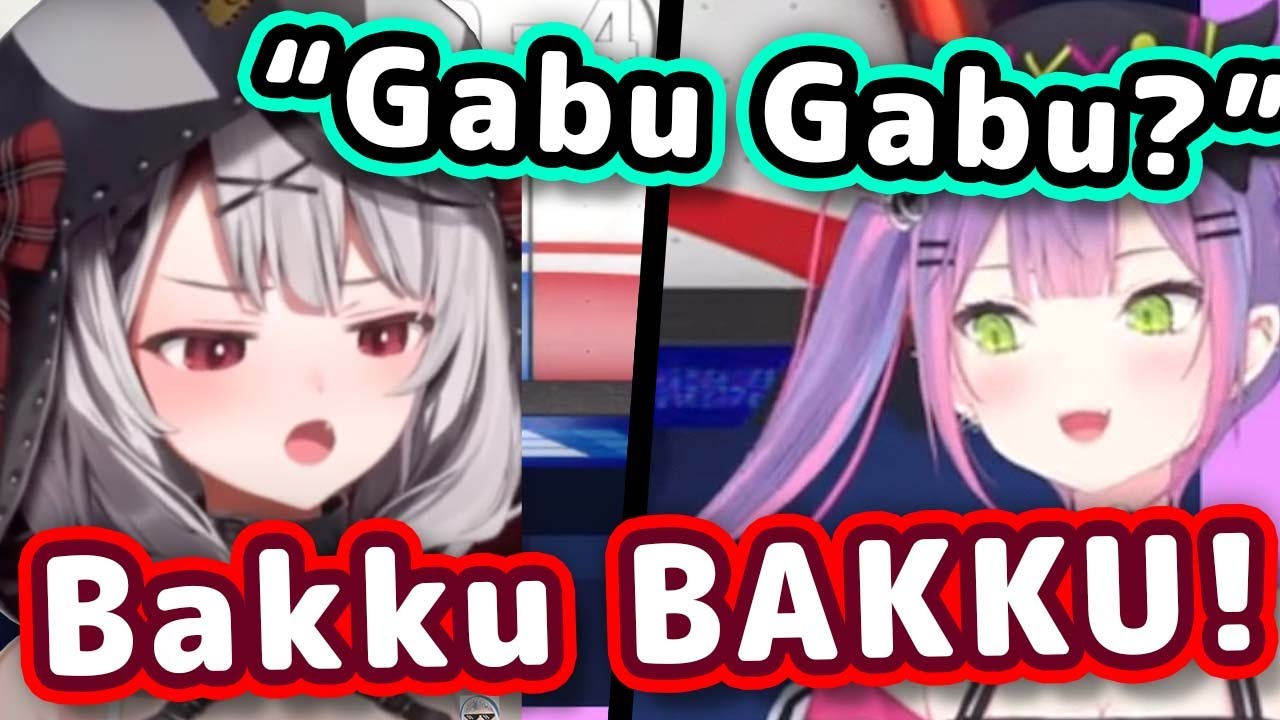 Towa Says "Gabu Gabu" Instead of "Bakku Bakku" 【ENG Sub/Hololive】