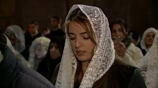 Mother See Staff Recite &quot;I Confess with Faith&quot; prayer by St. Nerses the Graceful