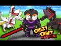 Manhunt CRAZY CRAFT! (Speedrunner vs Hunters)