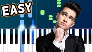 Panic! At The Disco - "High Hopes" 100% EASY PIANO TUTORIAL chords