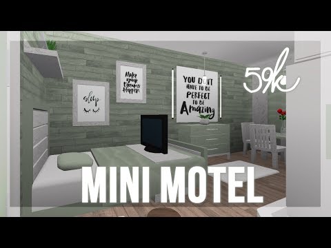 Bloxburg 59k Mini Motel Youtube