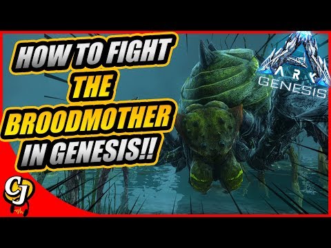 how-to-fight-the-broodmother-on-the-new-genesis-map!!-||-ark-genesis!
