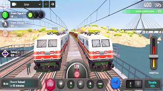 Double Decker Express Train Game Download | Indian Train Simulator Game Android Gameplay screenshot 1