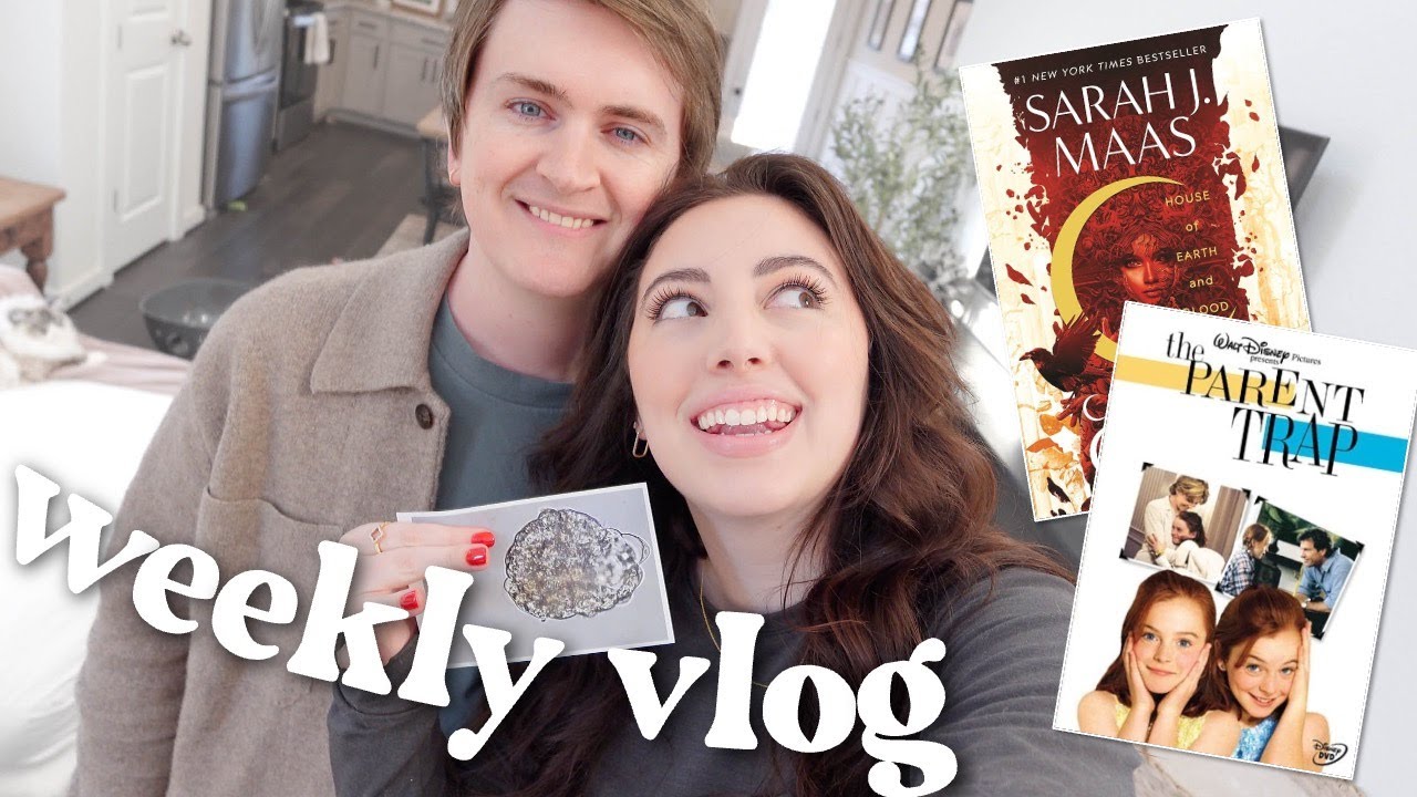 Embryo Transfer Week ✨ & Re-Reading CC1 | vlog 5