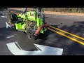 Thermoplastic Detail Road Striping Machine | MRL Mini Mac 400