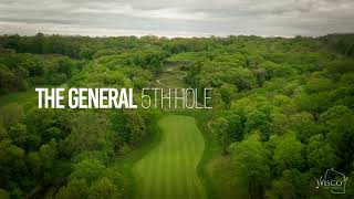 The General at Eagle Ridge 5th hole flyover