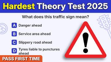 Theory Test 2025 UK | HARDEST Theory Test Questions | PASS FIRST TIME