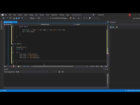 Inserting and Deleting Elements from a Dynamically Stored Stack.