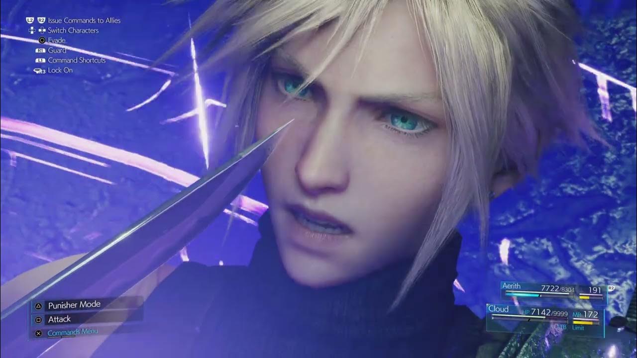 FINAL FANTASY VII REMAKE Final Boss ( Sephiroth ).. FIRST TRY HARD MODE ...