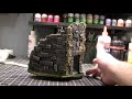 The Ruined Tower. A $1.00 Terrain build for D&D, Warhammer, tabletop.