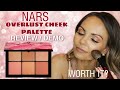 NARS OVERLUST CHEEK PALETTE REVIEW AND TRY ON