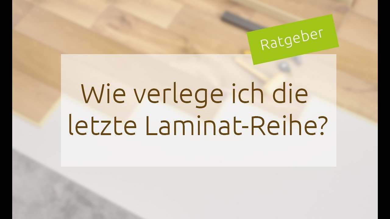 Letze Laminat Reihe Turschwelle Verlegen Verlegetipps Sovida Youtube