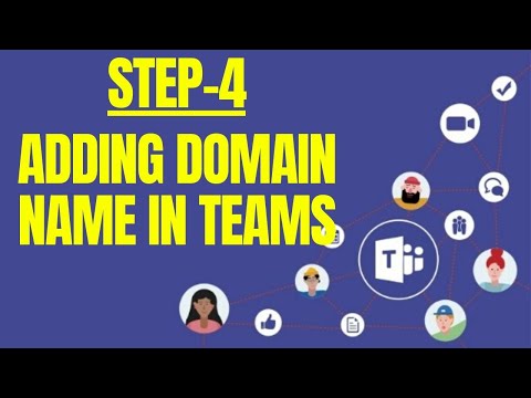 How to Add Domain Name in Microsoft 365 || How to add default domain in Microsoft teams admin center