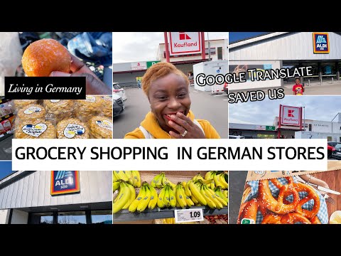 Living in Germany| Google translate is a lifesaver ?|Shopping ? at the German Store|Prices|Grocery