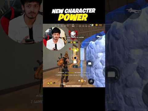 देखो New Character Ability 😲#zgamer #shorts #freefireshorts #freefire