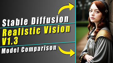 Stable Diffusion Realistic Images Comparison | Realistic Vision V1.3 Model | #stablediffusion SD1.5
