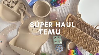 SÚPER HAUL TEMU BEBÉ 👶🏼💘