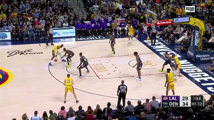 Davon Reed locks up LeBron James and forces the La...