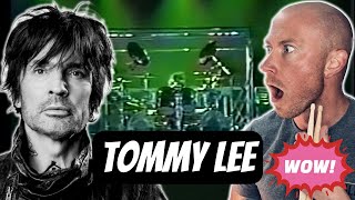 Drummer Reacts To| MOTLEY CRUE - TOMMY LEE SPINNING DRUM SOLO FIRST TIME HEARING Reaction
