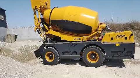 Testing AS-4.0 Self Loading Mixer before Delivering to Kenya