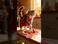 The Pizza Kitten’s Joyful Chaos #cute #funny #meow #cat #shortsviral #viralshorts