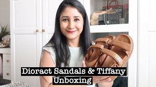 DiorAct Sandals & Tiffany Unboxing