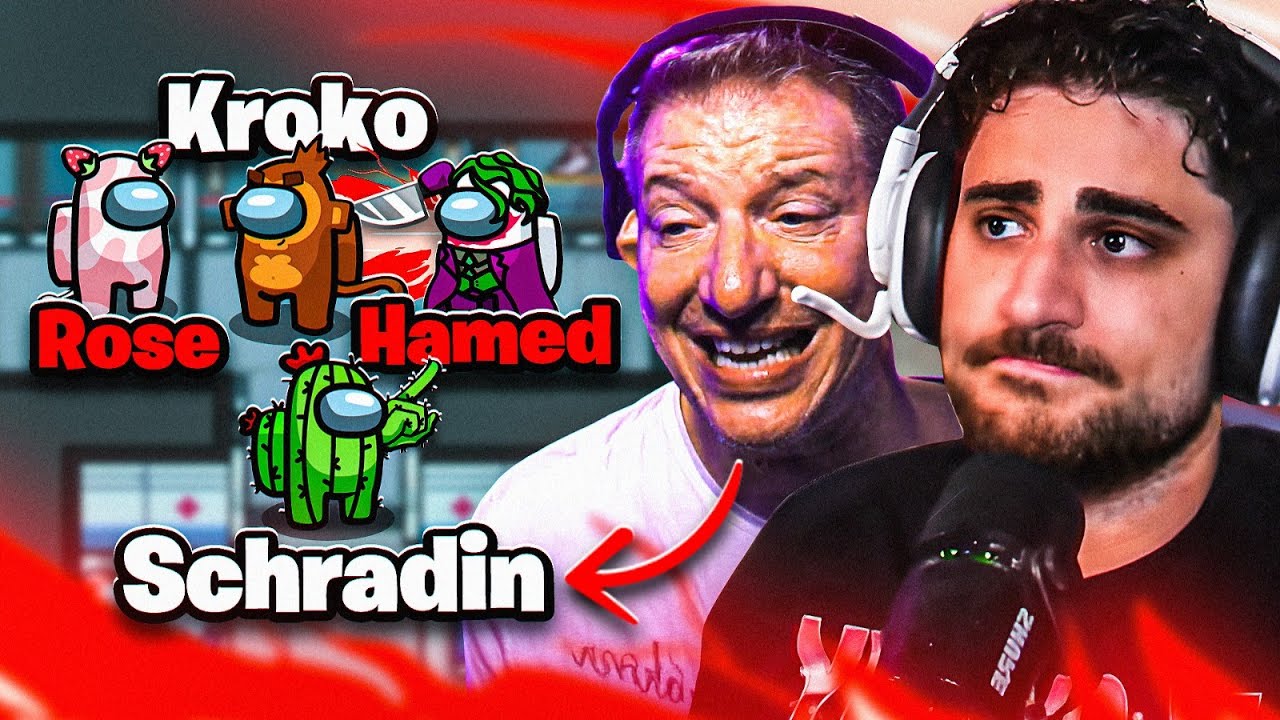 DER GOTY SPIELT EINEN AUF IM WIRT SQUAD!😈 AMONG US mit Schradin, Kroko, Danny, Mehdi & Co.🔥