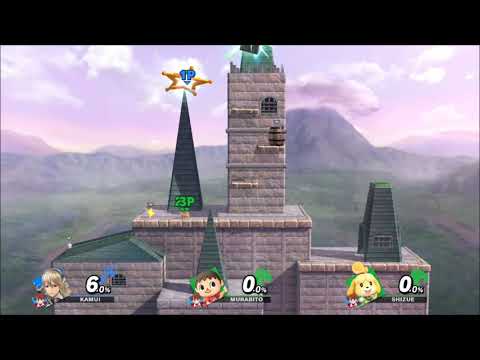 スマブラSP　女カムイ　超チビサイズ　中ふっ飛び