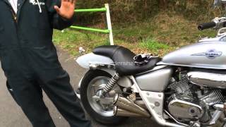 V-Twin マグナ250 走行・参考動画　新緑の六道山公園